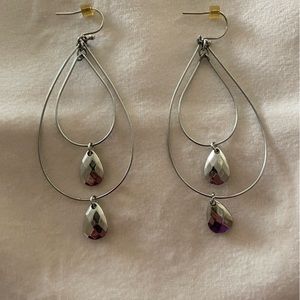 NWOT Express Silver Earrings